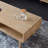 Custom-designed wooden coffee table