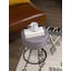 Tabouret de pieds rond en lin 13,75 po BirdRock Home