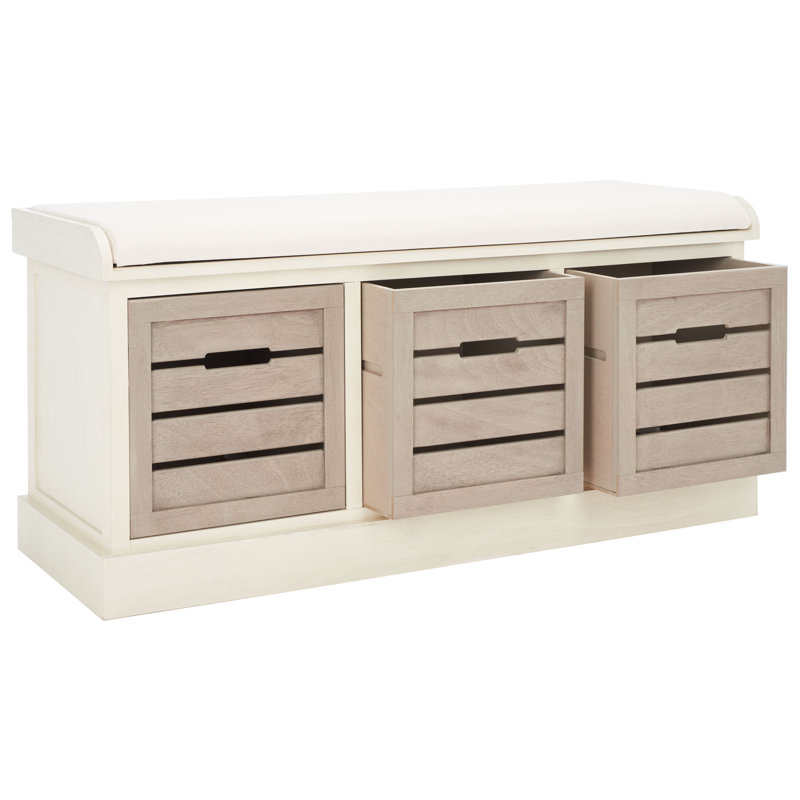 Banc de rangement South Ferry, Blanc vieilli