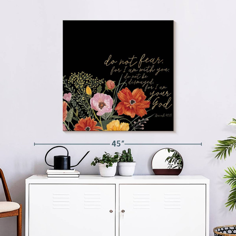 Floral Faith I, 30" H x 30" W