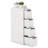 Inbox Zero 1 Pcs 4-drawer Narrow Rolling Storage Cabinet With Pull Handles Built-in Wheels