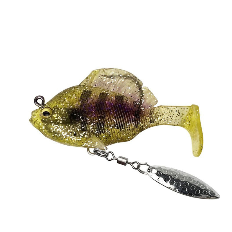 Appât artificiel Trois générations de poisson sautant, B
