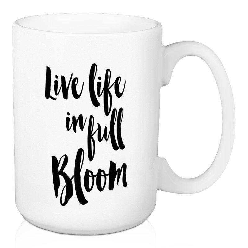 Grande tasse à café live life Krieg