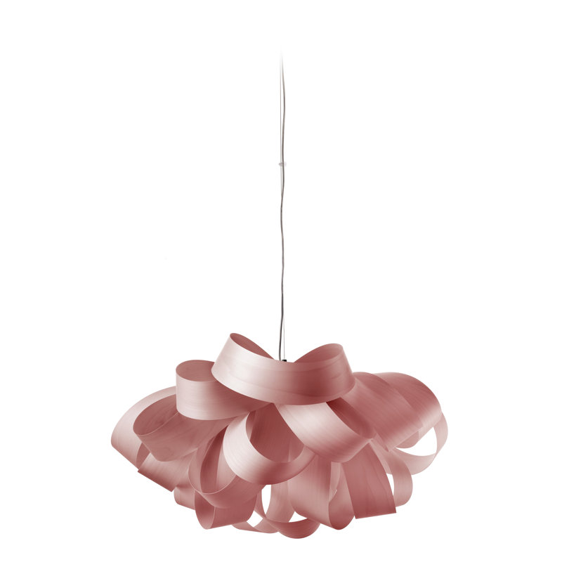 Agatha 1 - Light Pendant, Pale Rose, E26 Base, 14.6" H x 30" W x 30.7" D