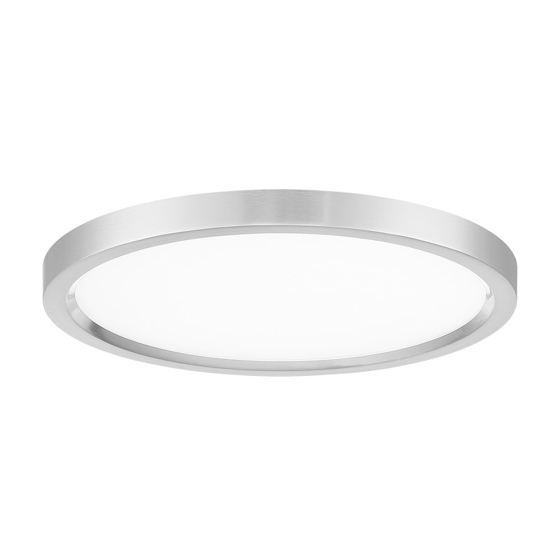 Collenn Flush Mount, Brushed Nickel