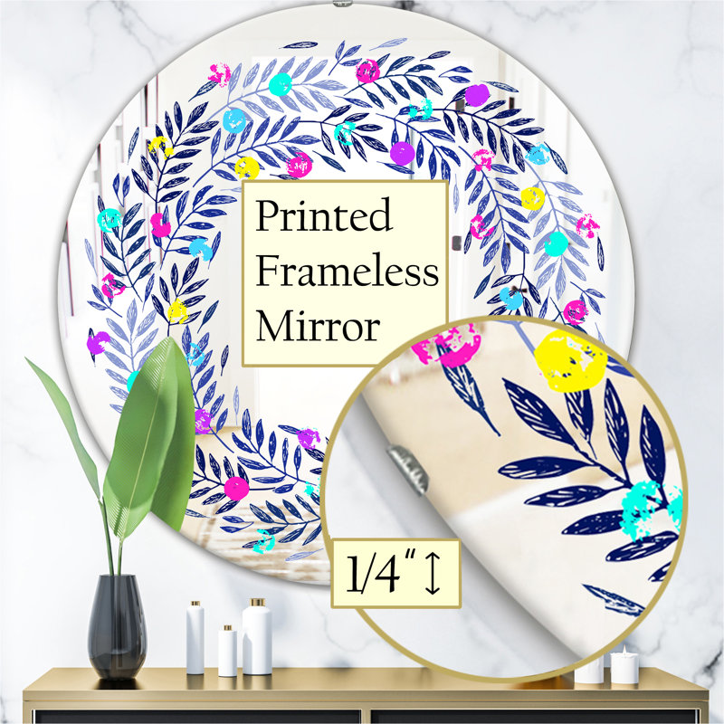 Miroir de salle de bain, H 23,6 po x l 23,6 po