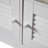 29.5"Shoe Storage Bench with 2 Door Cabinet, Entryway Bench with Shoe Storage, Shoe Bench with Cushion, Adjustable Shelves-616365573-616365575