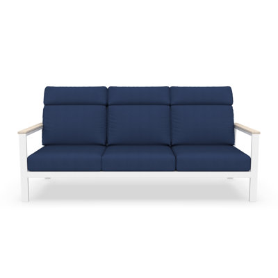 Townsend Metal Outdoor Sofa With Sunbrella Cushion