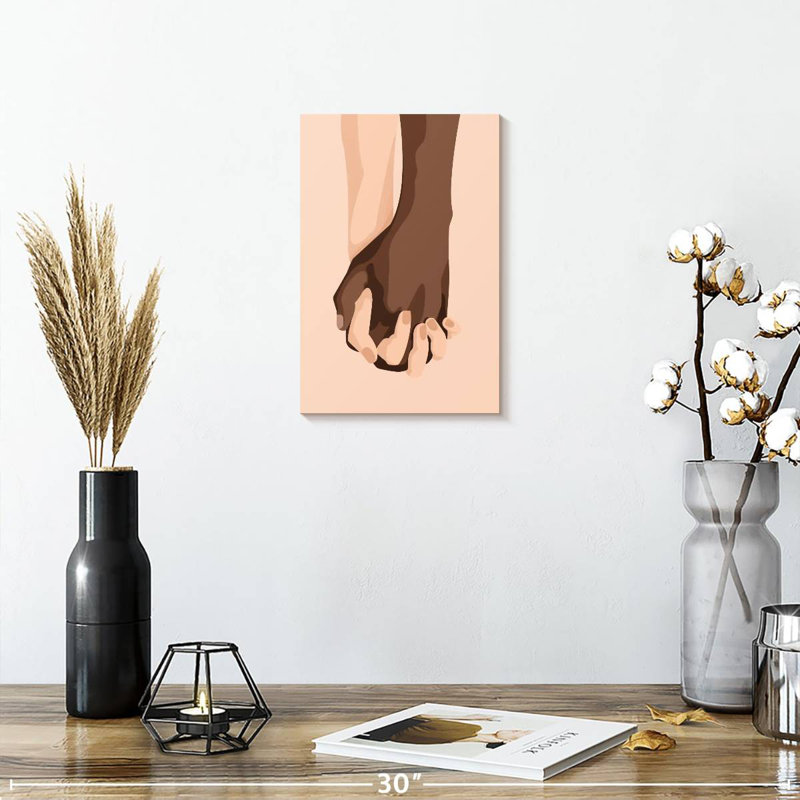 Hardie Interracial Couples, 12" H x 8" W