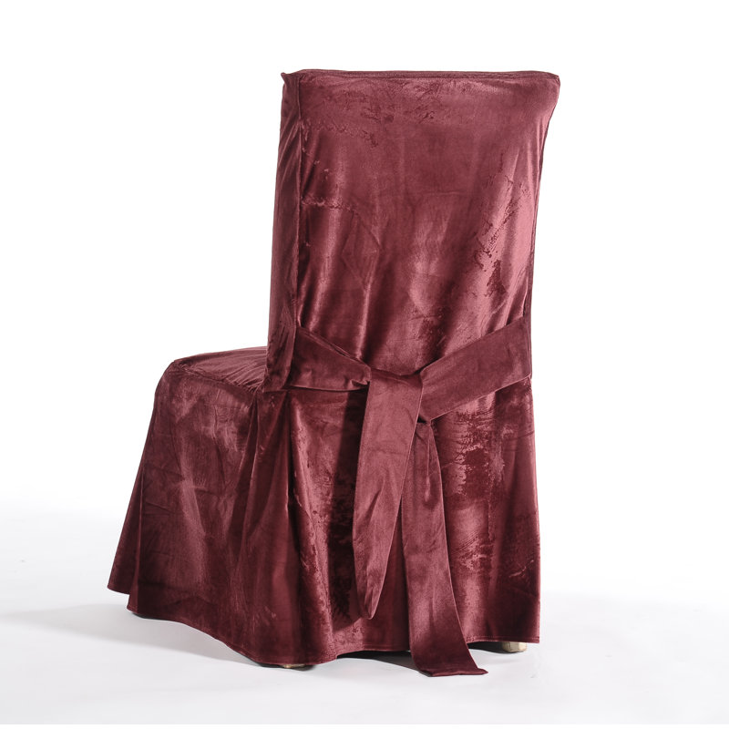 Housse pour chaise de salle à manger, Merlot