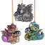 5.08cm Handmade Resin Animals Hanging Figurine Ornament