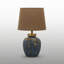 Arlo Textured Oval Drum Table Lamp