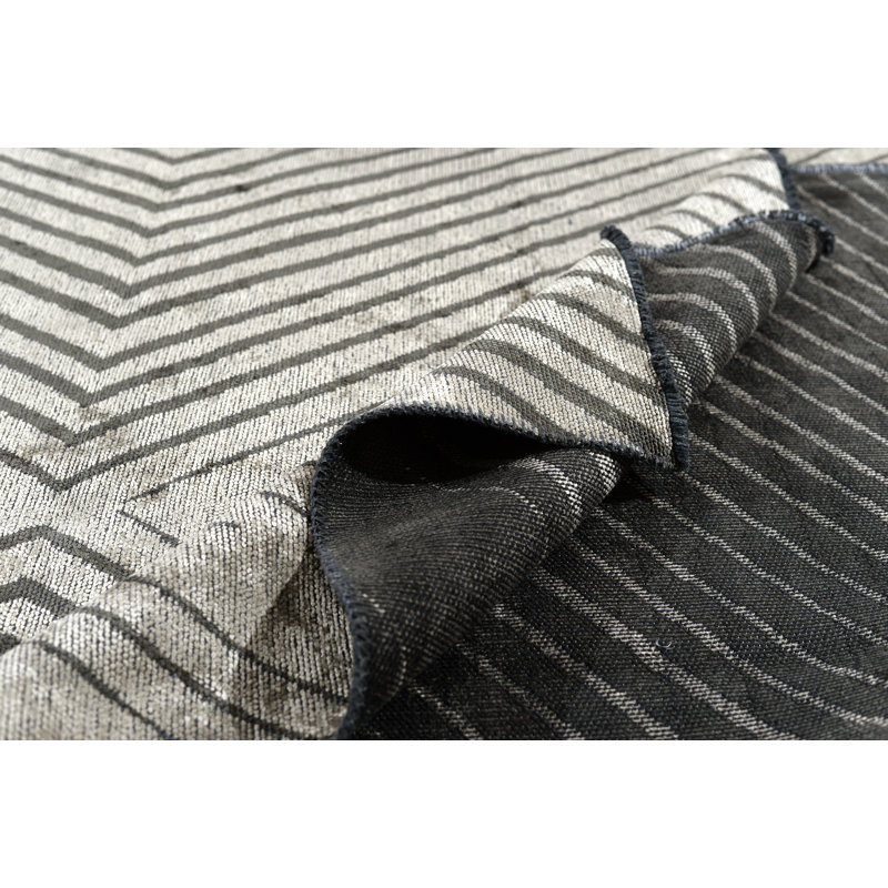Tapis à chevrons beige Rapture, Rectangle 7 pi 10 po x 9 pi 10 po