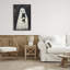 Cadre flottant noir Kitty & Ghost, design par Petal Prints Design-1417943417-1417943416