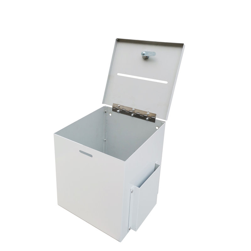 Boîte de Fixturedisplays, métal , Blanc