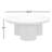 Nautilus Antique Silver Mirrored Coffee Table