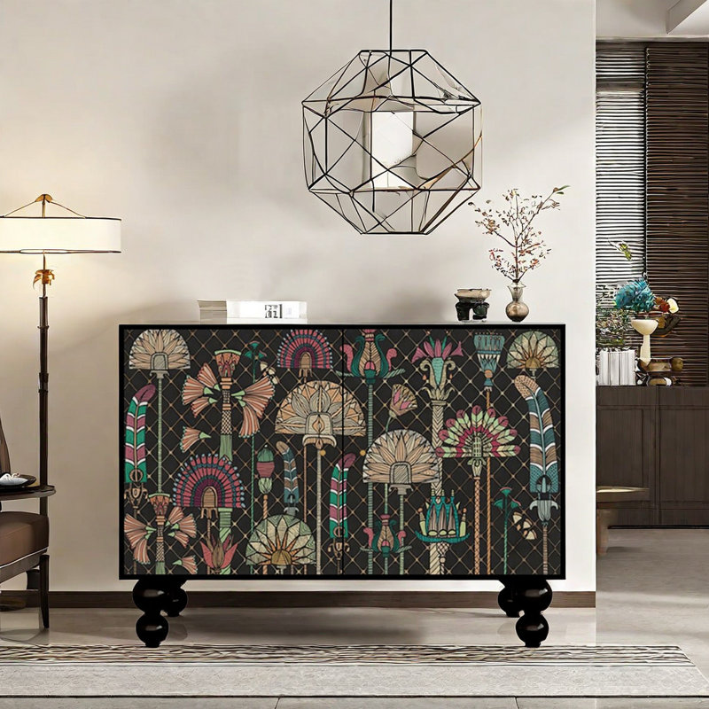 Retro American Style Simple Accent Cabinet
