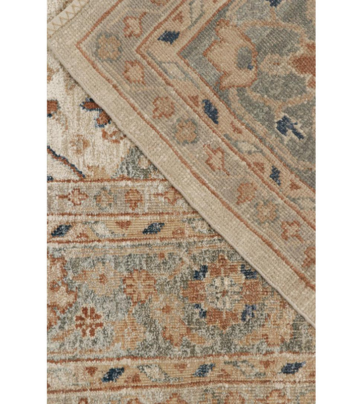 Oushak Hand Knotted Geometric Area Rug, Rectangle 13' x 18'