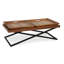Table basse à pieds croisés