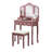 Sanlo Wooden Vanity Make Up Table And Stool Set-1890002618