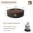 Borgia Concrete Propane Fire Pit Table-1252409223