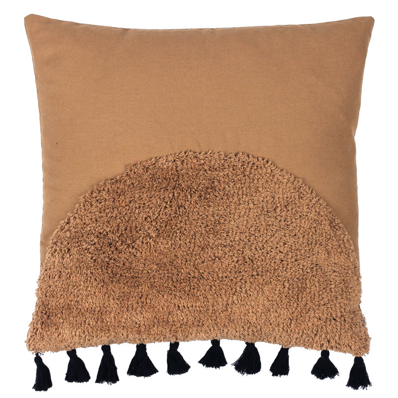 Square Cushion, Cinnamon