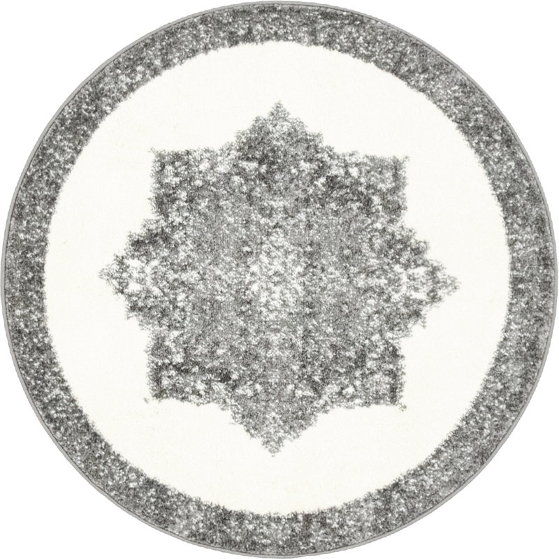 Walmoor Oriental Indoor Rug, Round 3'3"