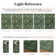 Romola Washable Oriental  Green Area Rug With Non-Slip Backing