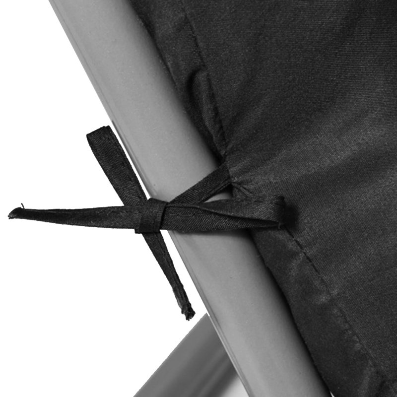 Coussin de siège d'extérieur, Noir