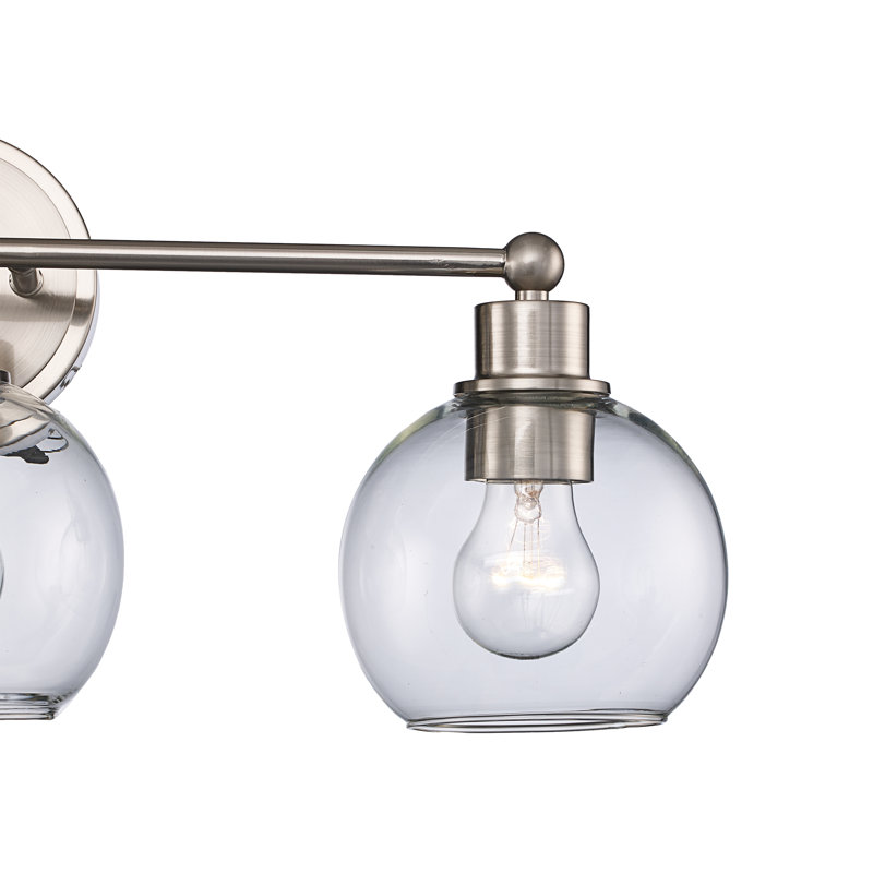Lochleven 3 - Light Dimmable Chandelier, Brushed Nickel