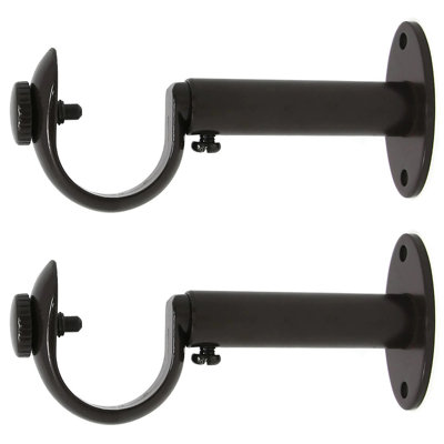 Alpharetta 1 in. Overall Width Curtain track/Rail