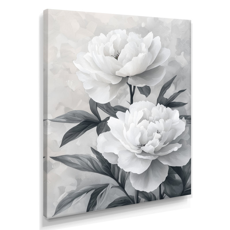 Boutell - impressions sur toile florales, H 32 po x l 16 po, Toile tendue, Ne s’applique pas