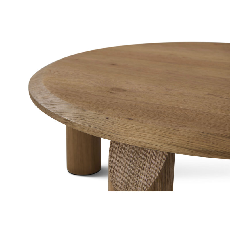 Vienna Cocktail Table, Natural, 16" H x 40.2" L x 40.2" W