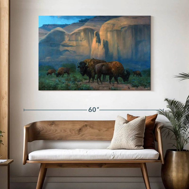 The Classic West, 32" H x 48" W