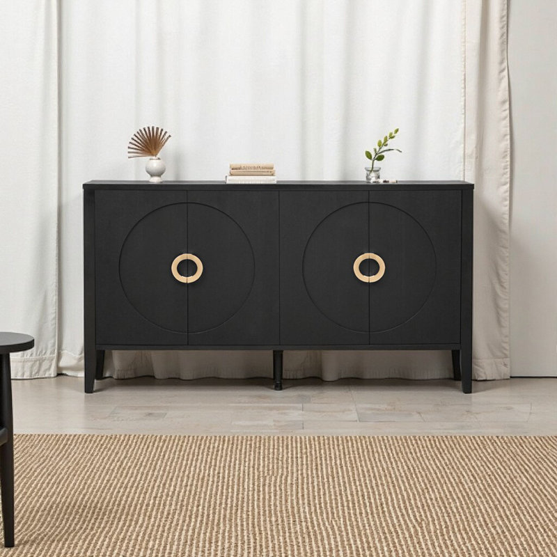 Buffet 59,8 po, Noir