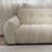 High-Back Pumpkin Wabi-Sabi Straight Sofa