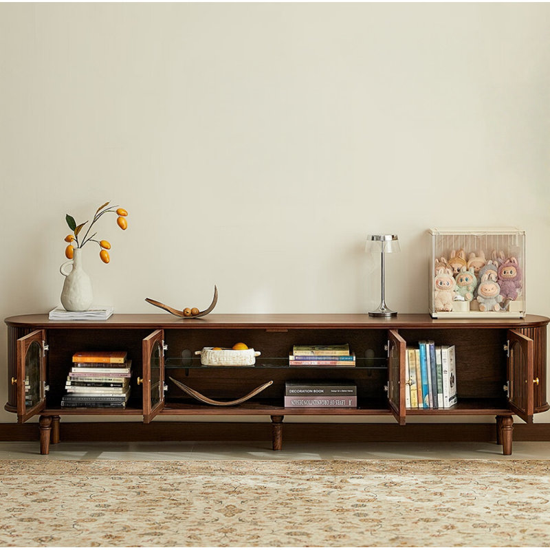 Meuble télé Retro, 19.29"H x 78.74"L x 15.75"W
