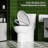 Elongated Dual-Flush Comfort Height Toilet with Tank-Top Button
