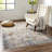 Modway Porch & Den Fauntleroy Distressed Vintage Floral Lattice Area Rug-1595426307