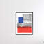 Bleus rouges, lignes audacieuses - impression-59974888-59974889