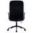 High Antique Black Pu Leather 360 Degree Swivel Office Chair With Armrest, Soft Foam Seating, Adjustable Gaslift, Powder Coated Frame, Five Star Base, Wheels, Seat Height 18.3 - 22 Inch, Product-1122129222