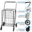 Mount-It! Rolling Utility Shopping Cart for Groceries and Other Supplies