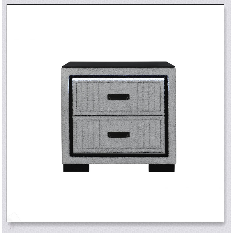 Table de chevet, Gris