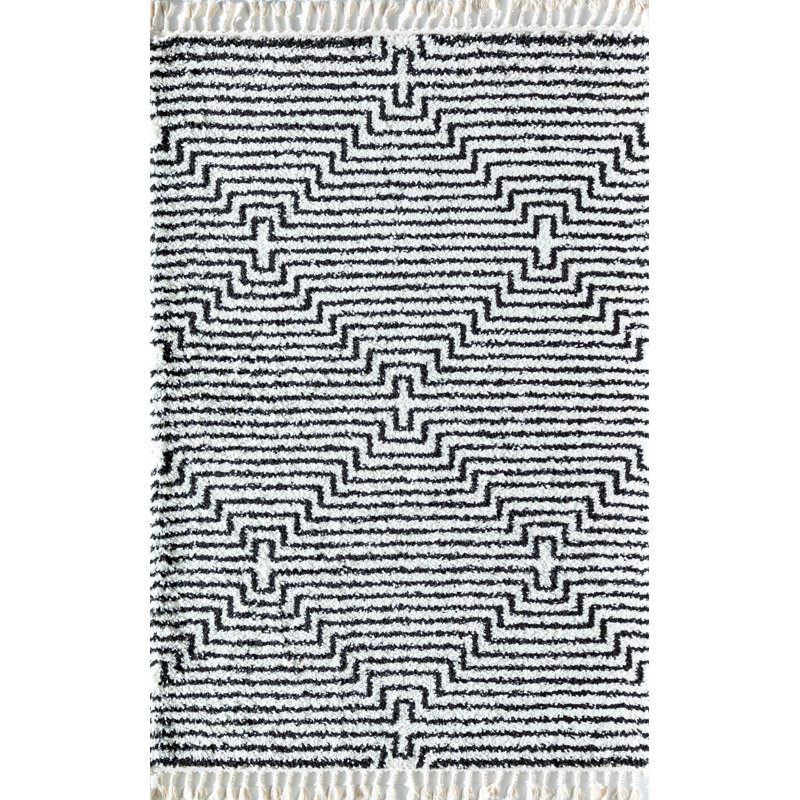 Tapis Colletti Bennett Modern Night Odyssey, Tapis de couloir 2 pi 6 po x 8 pi