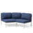 Sunbrella® Aluminum Outdoor Patio Sectional Sofa Set-1904330989-1904330985