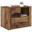 35cm W Manufactured Wood Bedside Table-2085740999