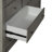 California King Mantle Storage Bed, Dresser & Mirror-124378240