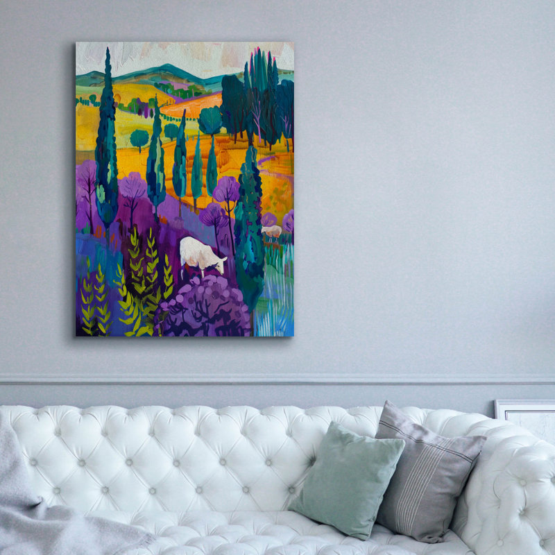 «August Sheep» par Svetlana Aleynikova, August Grove, H 54 po x l 40 po