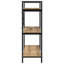 100cm W Steel Etagere Bookcase-530705020-530705023