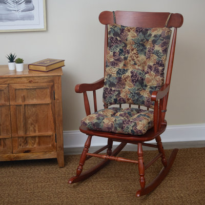 Ensemble de coussins de chaise berçante antidérapant